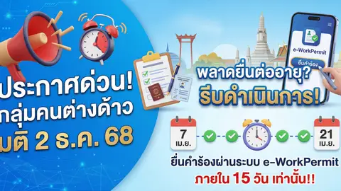 e-WorkPermit แรงงานต่างด้าว ปัญหาที่เจอบ่อยและวิธีแก้