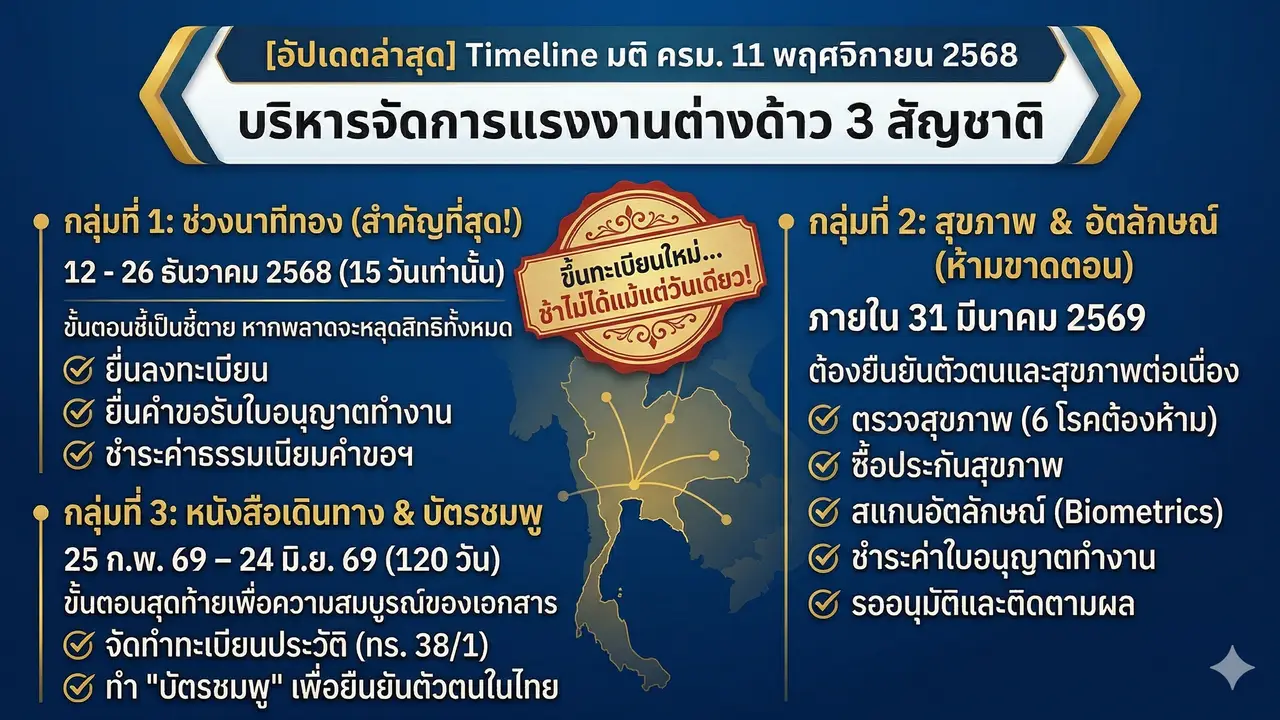 ကက်ဘိနက်ဆုံးဖြတ်ချက် နိုဝင်ဘာ ၁၁၊ ၂၀၂၅ ၏ တိုင်းမ်လိုင်း- ဘာကို ဘယ်နေ့တင်ပြရမလဲ